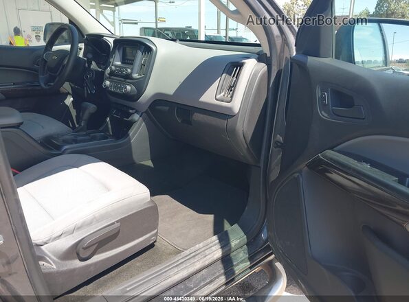 1GCGTBE3XG1240973 2016 CHEVROLET COLORADO Gray Вид салону спереду