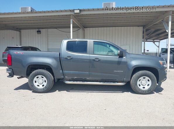 1GCGTBE3XG1240973 2016 CHEVROLET COLORADO Gray Панорамний вид салону 360°