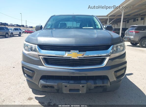 1GCGTBE3XG1240973 2016 CHEVROLET COLORADO Gray Вид задньої частини салону