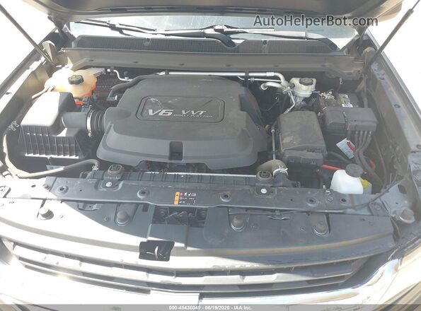1GCGTBE3XG1240973 2016 CHEVROLET COLORADO Gray Вид ззаду