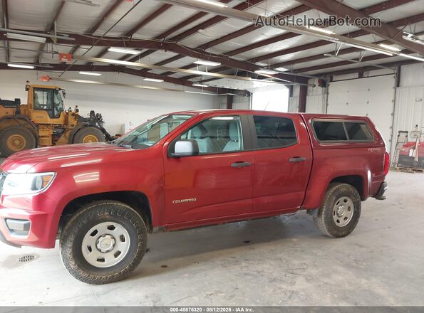 1GCGTBE3XG1309306 2016 CHEVROLET COLORADO Red 360 interior view