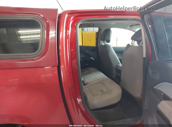 1GCGTBE3XG1309306 2016 CHEVROLET COLORADO Red VIN sticker view