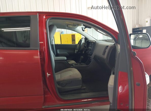 1GCGTBE3XG1309306 2016 CHEVROLET COLORADO Red Front interior view