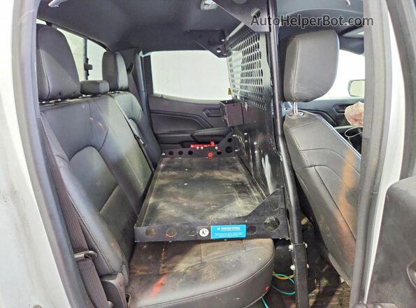 1GCGTBEC4P1161900 2023 CHEVROLET COLORADO White Rear seats view