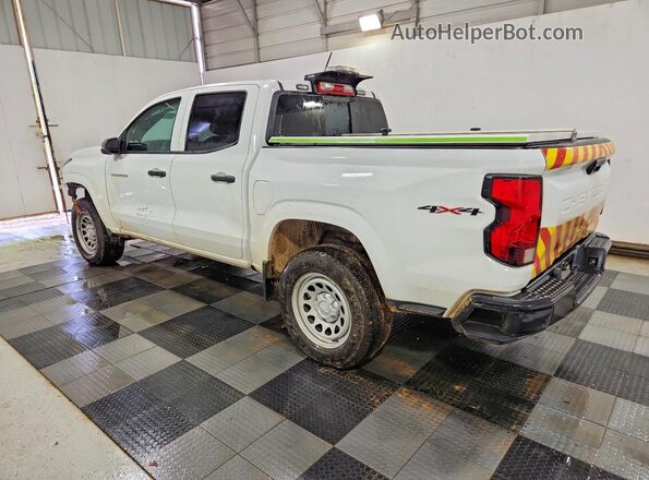 1GCGTBEC4P1161900 2023 CHEVROLET COLORADO White Rear left
