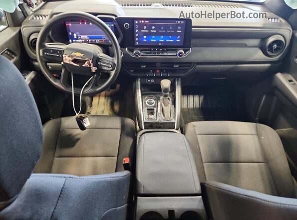 1GCGTBEC5R1272023 2024 CHEVROLET COLORADO White Widok deski rozdzielczej