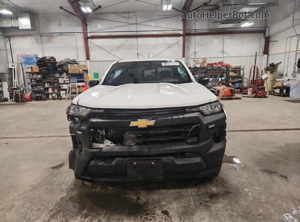 1GCGTBEC5R1272023 2024 CHEVROLET COLORADO White Widok naklejki z numerem VIN