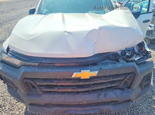 1GCGTBECXP1192293 2023 CHEVROLET COLORADO White უკანა სალონის ხედი