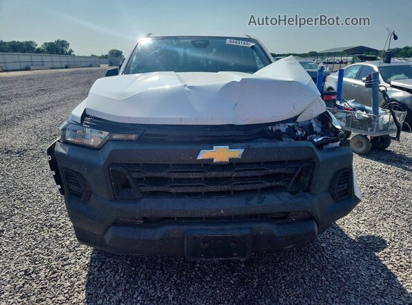 1GCGTBECXP1192293 2023 CHEVROLET COLORADO White წინა ხედი