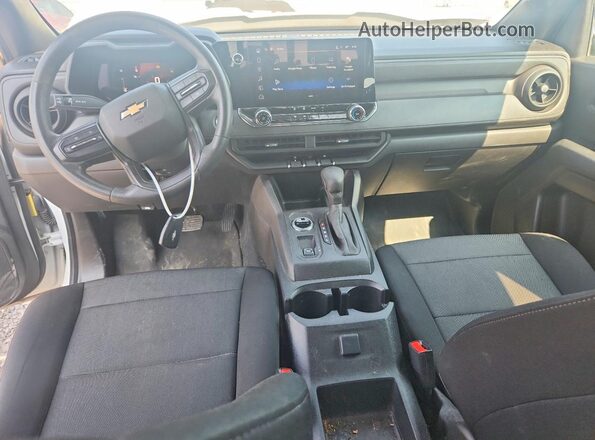 1GCGTBECXP1192293 2023 CHEVROLET COLORADO White წინა პანელის ხედი