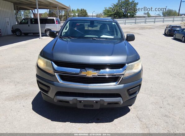 1GCGTBEN0H1268882 2017 CHEVROLET COLORADO Серый Вид щитка приборов