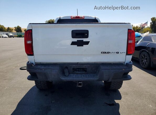 1GCGTBEN0K1163007 2019 CHEVROLET COLORADO Белый Вид сзади