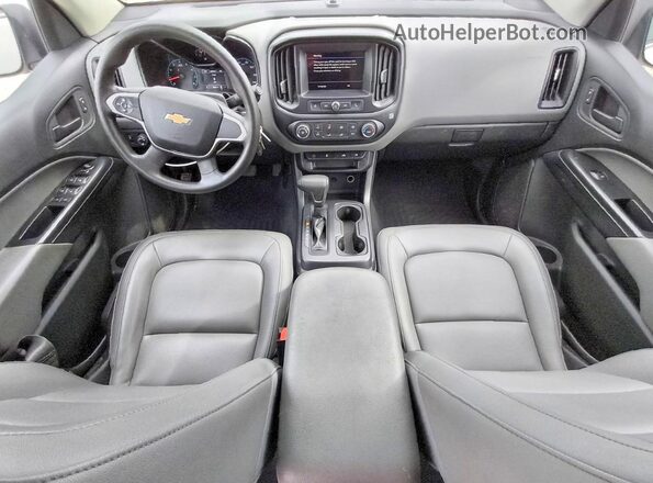 1GCGTBEN0K1308238 2019 CHEVROLET COLORADO White Առջևի վահանակի տեսք