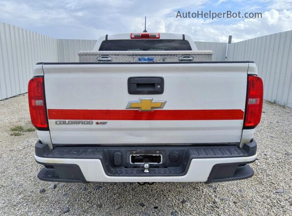 1GCGTBEN0K1308238 2019 CHEVROLET COLORADO White Հետևի տեսք