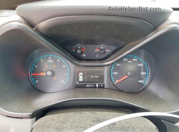 1GCGTBEN1K1355679 2019 CHEVROLET COLORADO Серый Вид щитка приборов