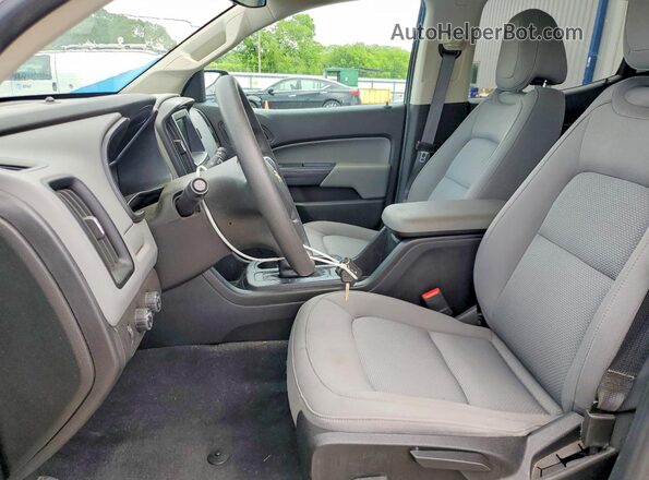 1GCGTBEN1K1355679 2019 CHEVROLET COLORADO Серый Вид салона спереди