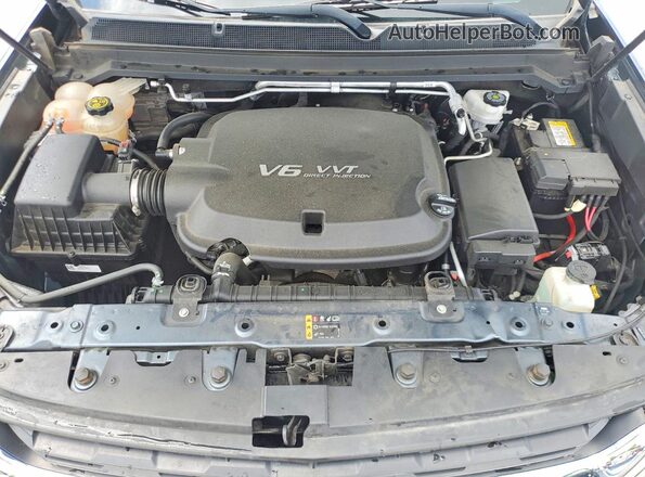1GCGTBEN1K1355679 2019 CHEVROLET COLORADO Серый Вид задней части салона
