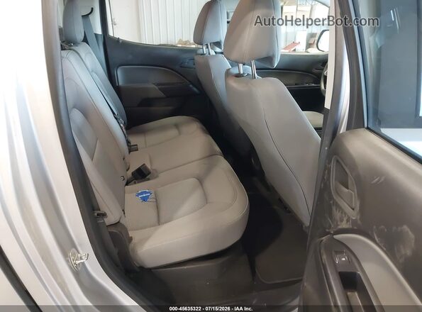 1GCGTBEN2H1265840 2017 CHEVROLET COLORADO Серебряный Вид наклейки с VIN-кодом
