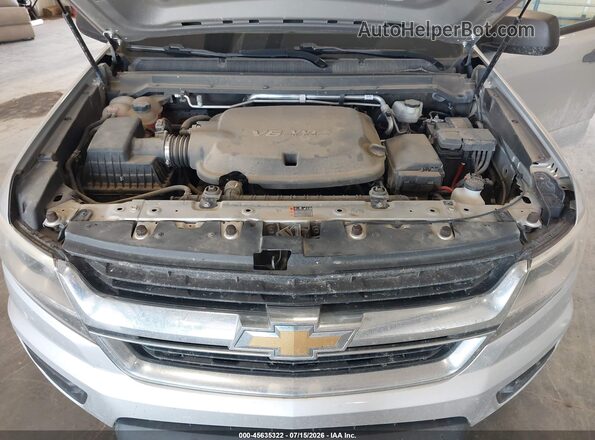 1GCGTBEN2H1265840 2017 CHEVROLET COLORADO Серебряный Вид сзади