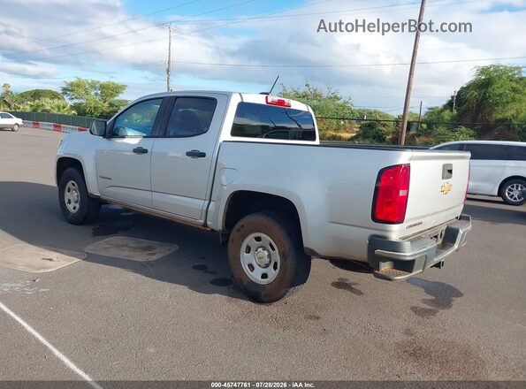 1GCGTBEN2K1100927 2019 CHEVROLET COLORADO Silver Задня ліва чверть