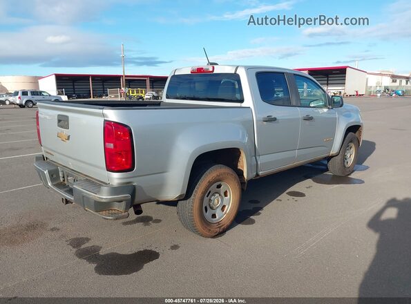 1GCGTBEN2K1100927 2019 CHEVROLET COLORADO Silver Задня права чверть