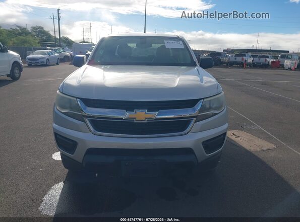1GCGTBEN2K1100927 2019 CHEVROLET COLORADO Silver Вид задньої частини салону