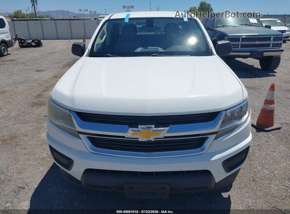 1GCGTBEN4H1275642 2017 CHEVROLET COLORADO White Front view