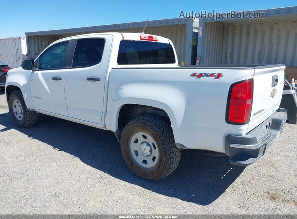 1GCGTBEN4H1275642 2017 CHEVROLET COLORADO White Rear left