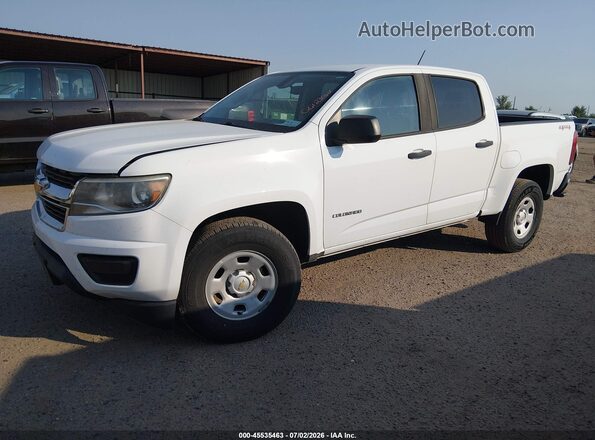 1GCGTBEN4J1215883 2018 CHEVROLET COLORADO White Front left