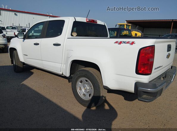 1GCGTBEN4J1215883 2018 CHEVROLET COLORADO White Rear left