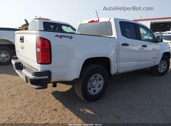1GCGTBEN4J1215883 2018 CHEVROLET COLORADO White Rear right