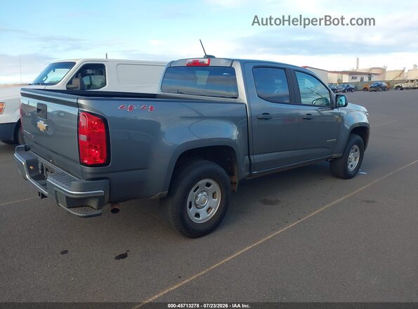 1GCGTBEN4K1102145 2019 CHEVROLET COLORADO Gray Rear right