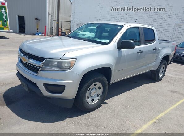 1GCGTBEN5H1244562 2017 CHEVROLET COLORADO Gray წინა მარცხენა ხედი სამი მეოთხედიდან