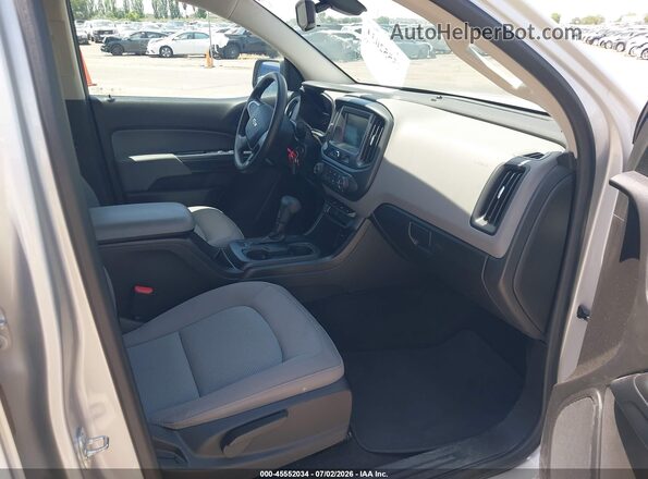 1GCGTBEN5H1244562 2017 CHEVROLET COLORADO Gray წინა სალონის ხედი