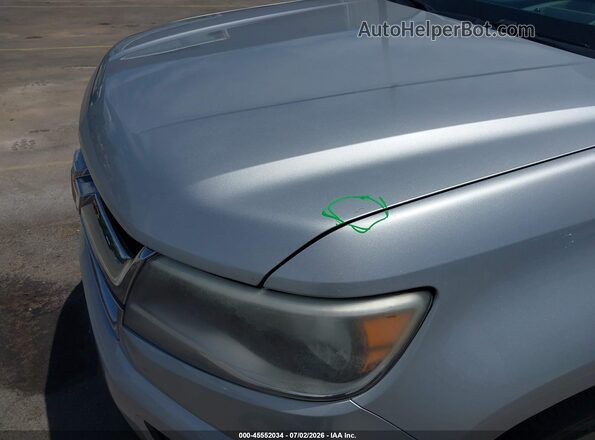 1GCGTBEN5H1244562 2017 CHEVROLET COLORADO Gray უკანა სალონის ხედი