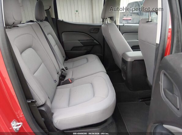 1GCGTBEN5H1267243 2017 CHEVROLET COLORADO Red Vista de la etiqueta del VIN