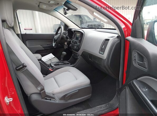 1GCGTBEN5H1267243 2017 CHEVROLET COLORADO Red Vista interior delantera