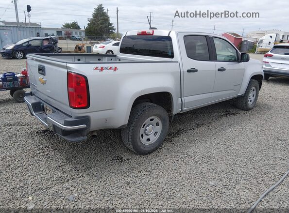 1GCGTBEN5J1103206 2018 CHEVROLET COLORADO Silver Rear right
