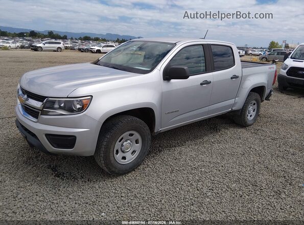 1GCGTBEN5J1103206 2018 CHEVROLET COLORADO Silver Front left