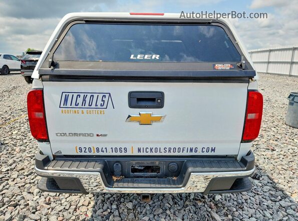1GCGTBEN6J1151667 2018 CHEVROLET COLORADO White Вид ззаду