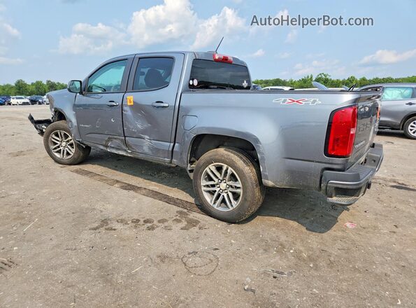 1GCGTBEN6M1231250 2021 CHEVROLET COLORADO Серый Задняя левая четверть