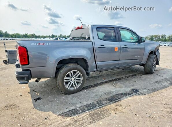 1GCGTBEN6M1231250 2021 CHEVROLET COLORADO Серый Задняя правая четверть