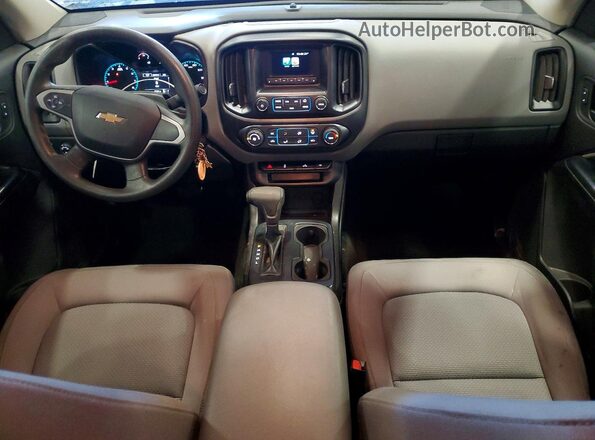1GCGTBEN7H1194182 2017 CHEVROLET COLORADO Charcoal Vista del salpicadero