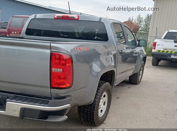 1GCGTBEN7K1101345 2019 CHEVROLET COLORADO Silver Задня права чверть