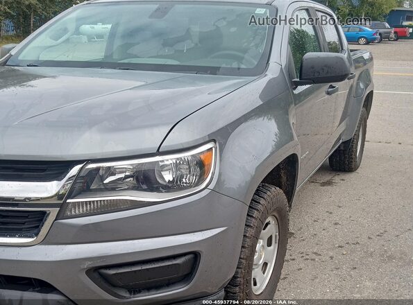 1GCGTBEN7K1101345 2019 CHEVROLET COLORADO Silver Передня ліва чверть