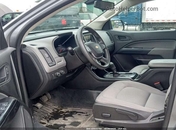 1GCGTBEN7K1101345 2019 CHEVROLET COLORADO Silver Вид салону спереду