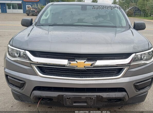 1GCGTBEN7K1101345 2019 CHEVROLET COLORADO Silver Вид ззаду
