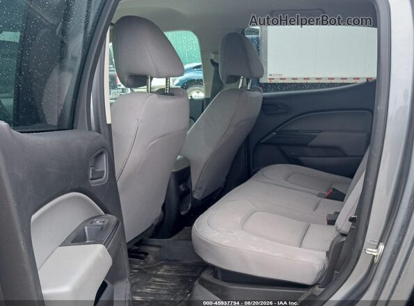 1GCGTBEN7K1101345 2019 CHEVROLET COLORADO Silver Вид задніх сидінь