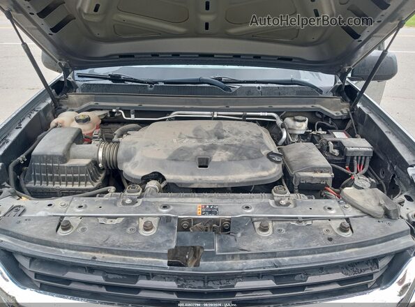1GCGTBEN7K1101345 2019 CHEVROLET COLORADO Silver Вид підкапотного простору