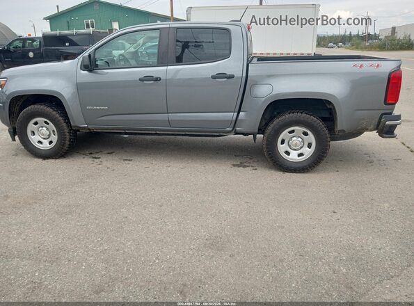 1GCGTBEN7K1101345 2019 CHEVROLET COLORADO Silver Вид задньої частини салону